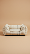 Organic Cotton Bolster Dog Bed